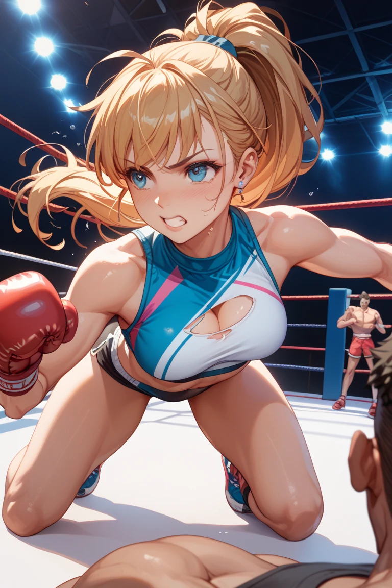 Wrestling knockout girls