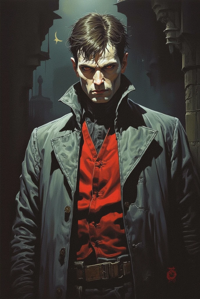 book cover , black and red background , grimdark , mafia , crime agency , book name harson
