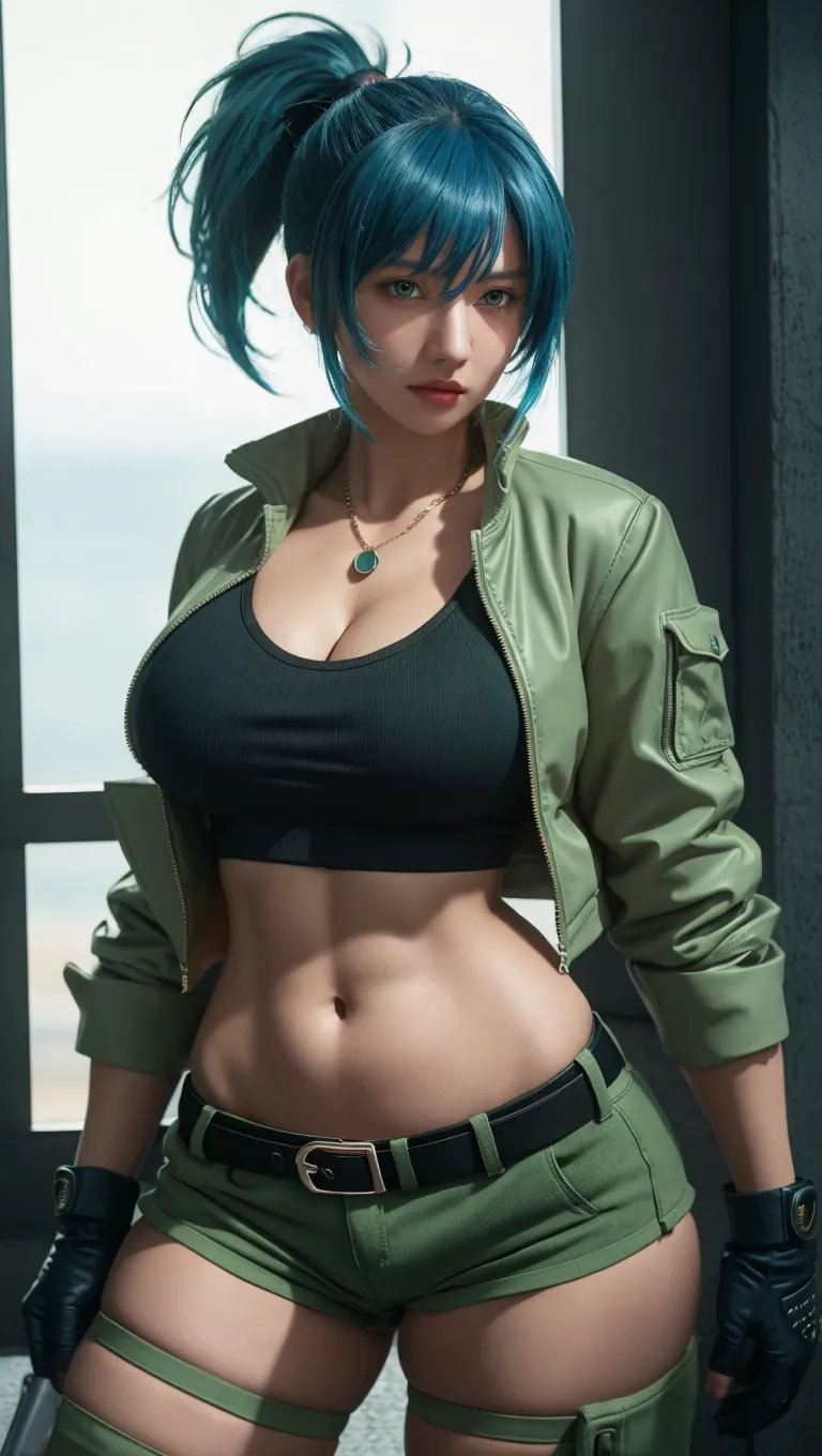 8K,Wind Lady Paladin,Super Beauty(Like the real thing),Green short bob hair,Green Eyes,Green and white metallic chest armor,Green and white combat trousers,Green Gauntlets,Green leggings,lean muscular body,Hard and strong abs,Fantasy art、charm、Looking at the audience、Captivating Gaze、masterpiece,masterpiece,highest qualityのフォトリアリスティックなRAW写真。Bright colors,Rich colors, Backlight, Film Grain, 50mm lens, Nikon D850,Realistic Skin,Ultra-high resolution,Realistic scale skins,Muscular and slender figure,Very detailedなアート作品、 Detailed digital animation art、Dynamic Angle,Ultra-high resolution,Like the real thing見える肌,charm的,Active,Super Beauty,(Like the real thing),DeviantArt Artstation CGScosiety, 3D Rendering Character Art, 写真のようにリアルなPerfect body, sexy,Muscular and slim body,Muscular and toned lower body,close,masterpiece,highest qualityの写実的ななRAW写真。Bright colors,Rich colors, Backlight, Film Grain, 50mm lens, Nikon D850,,(8k,写実的なhighest quality;1.4) ,Slim figure, Perfect body, There is cleavage in the chest, Very thin hair, Pleasure Gas, Glossy Lips, 超Realistic,Cinematic, (Excellent anatomy), (Good balance), Awards, masterpiece, Centered,charm,Volume measurement,Body balance,Ultra-high resolution,Ultra-Realistic Skin,Digital single-lens reflex camera, Soft lighting, Very detailedスキン, Very detailed顔, Very detailed目, lip, Detailed Background, Written boundary depth, Excellent anatomy, (Realistic, 超Realistic:1.4), 16K HDR, The abdominal muscles are intense and defined,Very detailed、masterpiece、highest quality、Dynamic Angle、Film Grain、Best Shadow、delicate、Particles of light、Observe the audience、Cinema Lighting、battlefield,smile,Close-up,Battle Mode,smile,Green Cape,Green short bob hair,Ready to fight,Action Scenes,Action pose,