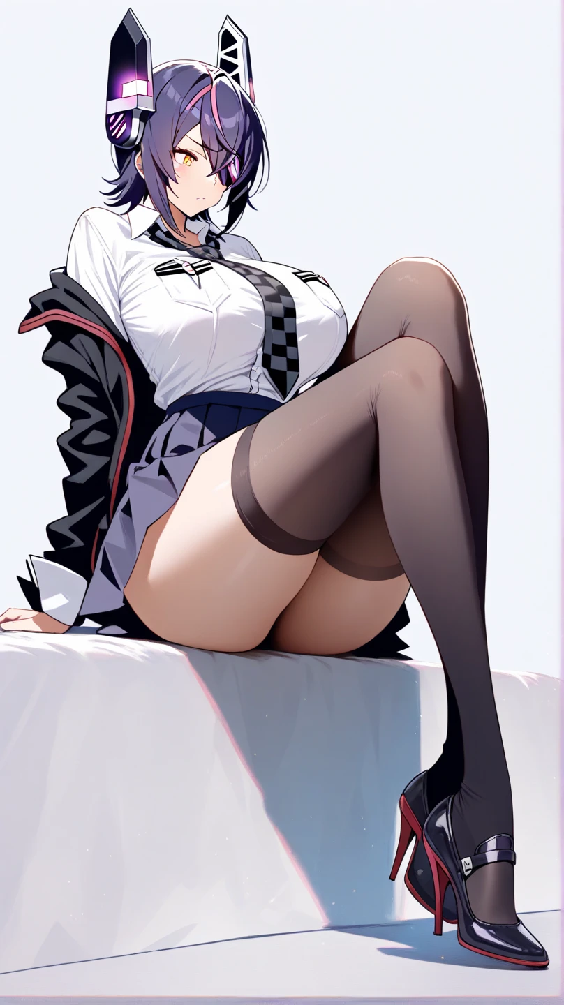 ((最高品質)), ((傑作)), (詳しい), 完璧な顔, suite room,on the bed,full body,from front,((lying on back)),((squatting,spread legs,arms behind back)),moody face,bashful,looking at viewer,((chignon)), Asia airline uniform,Stewardess uniform,flight attendant,mini skirt,lift skirt,(garter belt,race stocking),hight stocking,break,((thin micro bikini)),black glasses,high heels,perfect nipple,extremely detailed nipple,round areola,pink nipple,,extremely detailed pussy,pubic hair,((condom)),((condom in mouth,))


