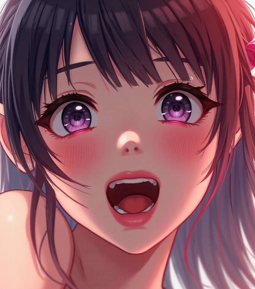 NSFW.Highest Quality, (Solo focus), (Perfect face:1.1), (high detailing:1.1),Solo, long, Night, black backgrounds, japanese anime lighting,One lady,Hoshino eye,衣装を破かれたHoshino eye,A cloudy liquid was sprinkled on my hair..,Crying,Pole dancing,Beautiful erect nipples,Hands tied,Cloudy liquid drips from the mouth,Open crotch,seduce indecently,In the eyes☆,