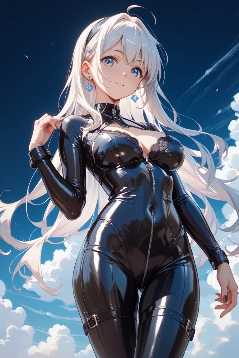 (lady's_whole_body_is_underwater),(standing),(front_view,view_straight),(clear_face,expressionless), break (super_long_black_hair:1.1),shiny_hair, break, super_highleg,black_Leotard,turtleneck, break, Shiny_skin,gleaming_skin, break, Large_breasts,skinny_female, break, bare_shoulders,bare_arms,bare_hand,bare_parm,bare_finger_bare_legs,bare_foot, break, 1lady,solo,dynamic_lighting,dispersion_light,caustics,8K,large_filesize,illustration,beautiful_detailed_face,beautiful_detailed_glow,beautiful_detailed_girl,an_extremely_delicate_and_beautiful,very_high_resolution,finely_detail, 5fingers,five_fingers,
