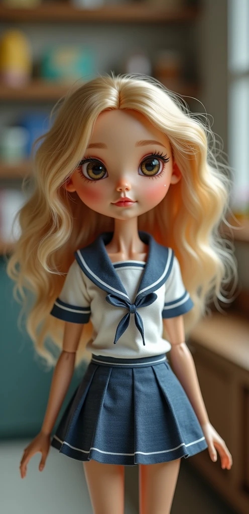 Barbie girl doll version realistic small ears 