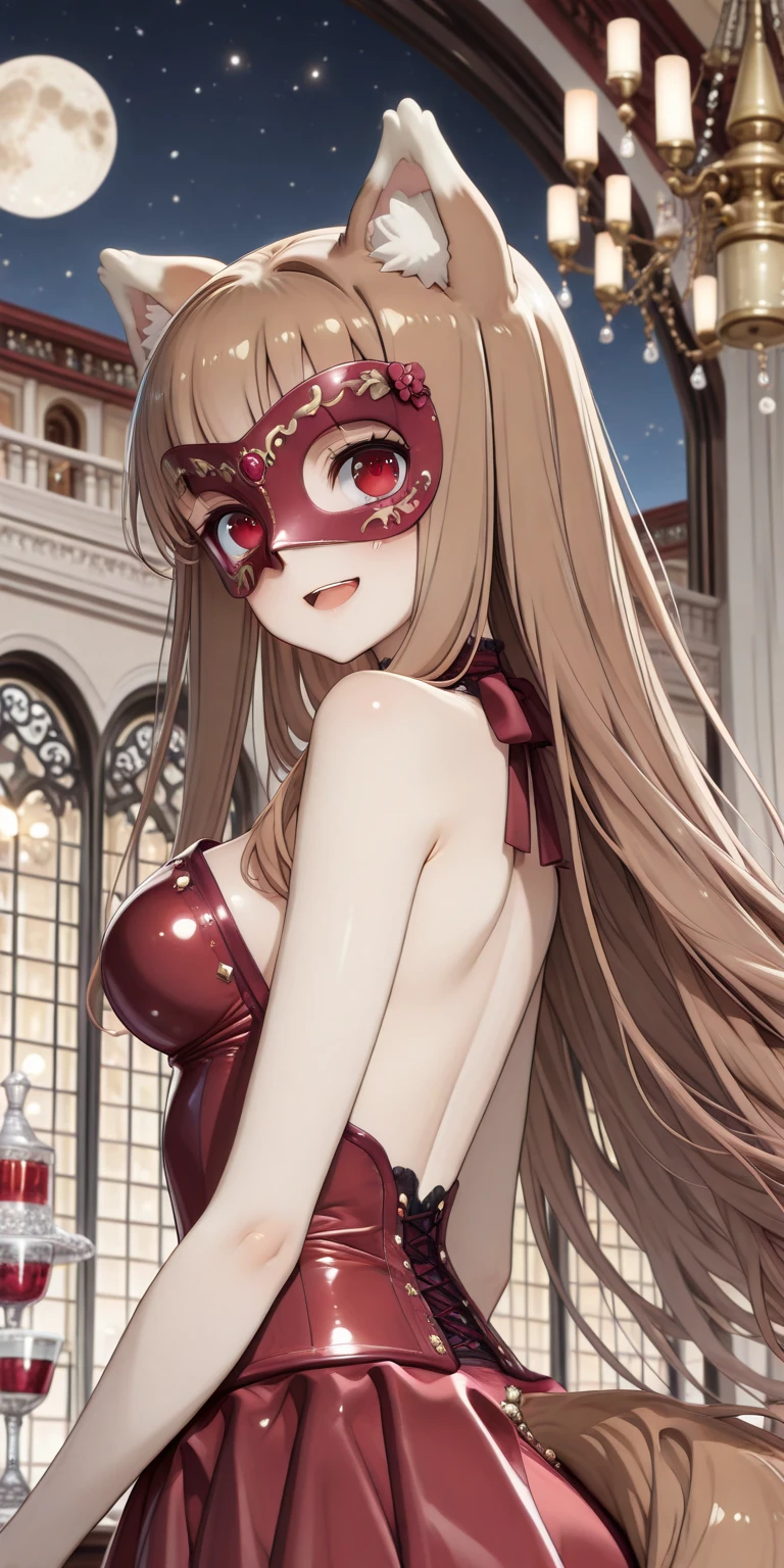 (UHigh resolution, retina, masterpiece, Accurate, Anatomically correct, Textured skin, Very detailed, Attention to detail, high quality, 最high quality, High resolution, 1080P, High resolution, 4K, 8K, 16K), (Beautiful details, Beautiful lip detail, Very detailedな目と顔),Bunny girl、Perfect Anatomy、One Woman、Red Costume、Red Stockings、Red bow tie、白い襟にRed bow tie、Attractive ass、String Bat、、Dim lighting、Natural look、magic room、eroticism、最high quality、最high quality、Masseter region:1.3、high qualityの詳細、8k
