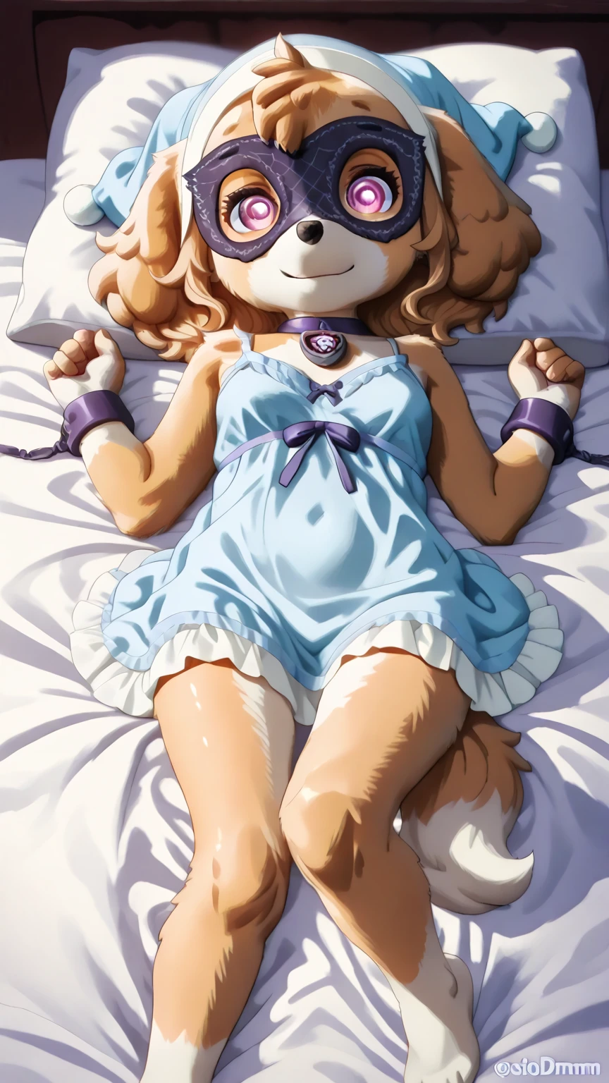 score_9, score_8_up, score_7_up, source_anime, solo, 1girl, , , , horizontal pupils, A luxurious, art deco-inspired hotel room with plush furnishings and bold patterns, , , kairunoburogu, <lora:kairunoborugu_PDXL-000001:1>