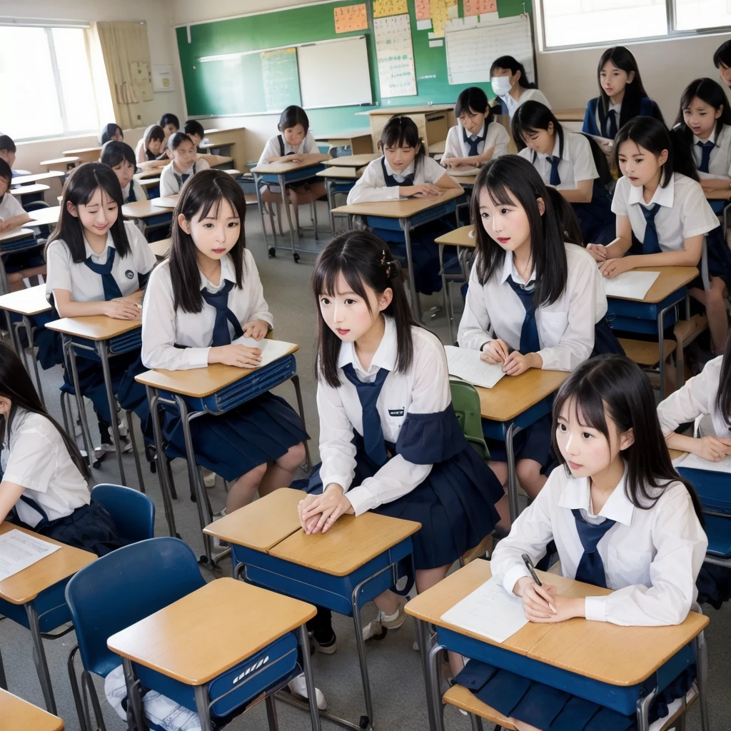 Primary school students、