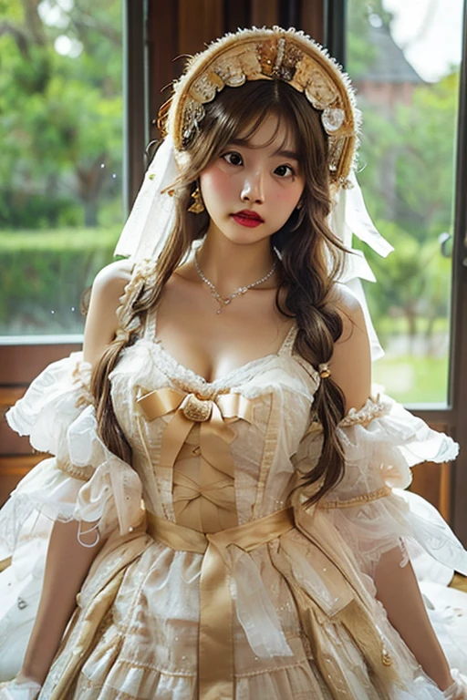 aa doll dressed in a white dress with feathers, a marble sculpture by Puru, deviantart contest winner, gothic art, made of feathers, gothic, marble sculpture