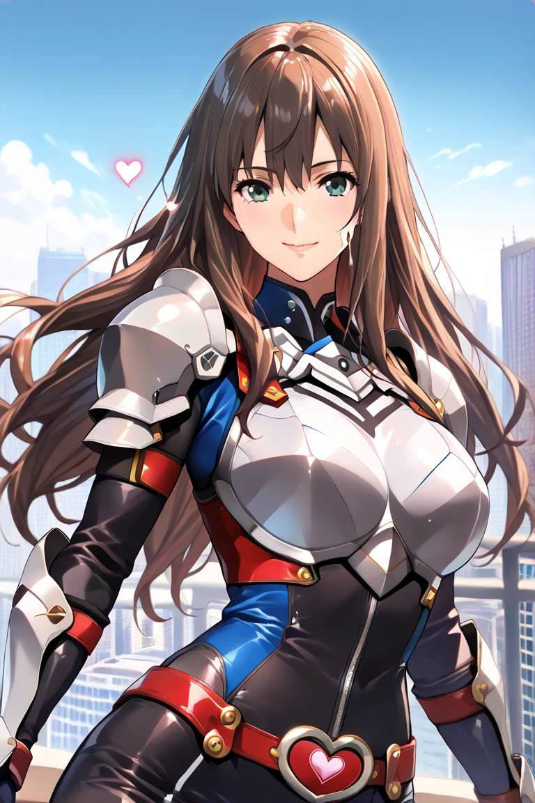 Super hero machine with armor from Peru anime version 2d cartoon