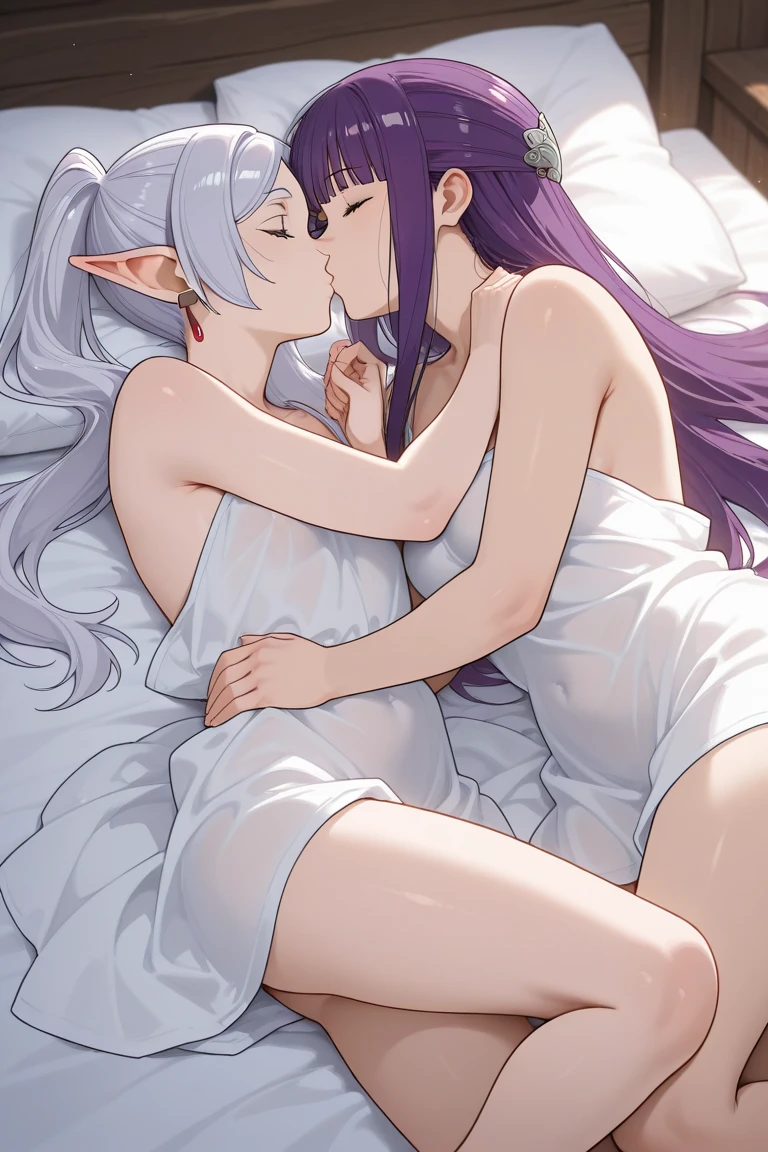 2 different girls lesbian, sex, naked, Pussy, big tits, elf, SeekYou,