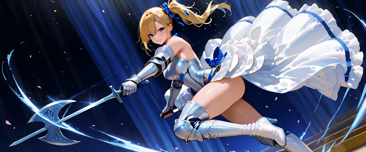 anime girl in sailor and hat outfit with a sword, range murata and artgerm, splash art anime , extremely detailed artgerm, sakimichan, inspired by Leng Mei, ig model | artgerm, artoria pendragon, sakimichan frank franzzeta, by Leng Mei