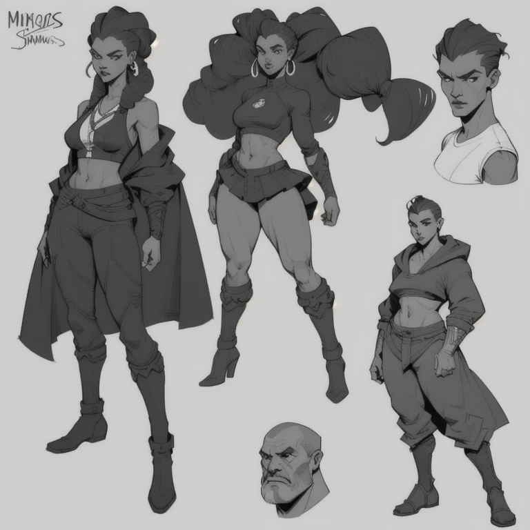 (comic art style), ink on paper, character turnaround sheet, medusa, gorgon, snakefolk, woman snake hybrid, lower body snake tail. full body portrait, masterpiece, craftsmanship nuance, color pieces, sketchbook, hand drawn, dark, gritty, realistic sketch, rough sketch, mix of dark bold lines and loose lines, bold lines, on paper, twisted character sheet, comics of the 1990's, harsh ink lines, expressive ink techniques, distinctive line work, precise harsh strokes, dynamic expressive linework)