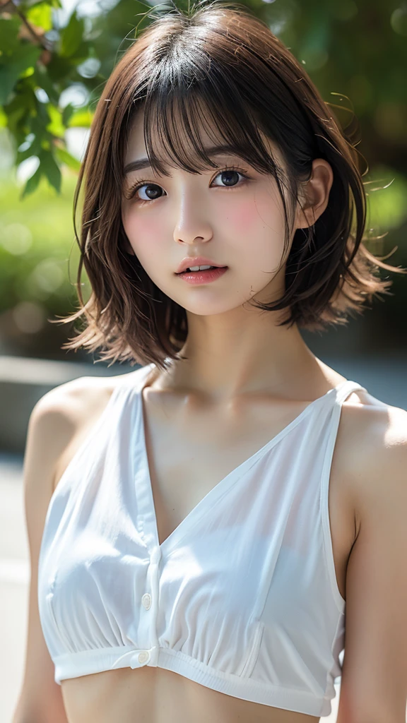 (photo taken:1.2)、(Photoreal:1.4)、(masterpiece:1.3)、(highest quality:1.4)、超A high resolution、(detailed eye)、(detailed facial features)、(Detailed clothing characteristics)、8K resolution、solo focus、bangs、double eyelid、beautiful lips、toned legs、(slender girl)、(japanese girl)、(japan faces)、1 girl、slim beauty:1.3、brown haired、delicate hair、(big breasts:1.2)、Daikanyama、street、realistic body、white skin、glowing skin、Because I'm slender、(short hair:1.2)、(bangs: 1.2)、Bruised and ugly face、cute face、lifelike face、delicate body、太もも
ピクシーカット short hair 短い髪の毛