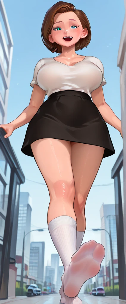(throw_hand, pink vibrator remote switch in throw_hand, throw:1.2), Highest quality, Super detailed, masterpiece, Ultra-high resolution, 8K, Ridiculous, Cowboy Shooting, Blurred, One girl, Embarrassing, blush, Lovely, , With tears in her eyes and her mouth open, What saliva leaves behind, Wet skirt hem, Not wearing pants, Bulging of the vibrator cord, Vibrator with Garters, ,Squirting、,Peeing、night、In the city with no one