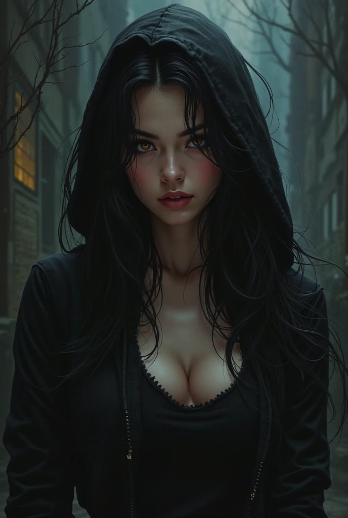 ((full body)), (((posing, sexy pose, alluring pose 1.1))), (Best Quality,High Definition:1.2),Ultra detailed,realistic,Portrait, beautiful girl with gorgeous glowing blue eyes, gothic makeup, ( (big breasts)), big tits, ((covered nipples)), no underwear, revealing clothes, ((white button-down shirt)), (((black miniskirt))), ((luscious thighs)), in the rain, ((wet clothes)), street at night. (Best Quality, 4k,8k, High Definition, Masterpiece: 1.2), Ultra Detail, (Realistic, Photorealistic, Photorealistic: 1.37), Dramatic Lighting, Cinematic Lighting, Moody Atmosphere, Dark and Gritty, Dramatic Contrast, Rich Colors, Neon Lights, rain effects. (Perfect details:1.1), (beautiful and clear background:1.2), (Extremely detailed CG, Ultra detailed, best shadow:1.1), (perfectly detailed beautiful eyes), , close-up, cinematic lighting, vibrant colors, photorealistic, concept art style, high quality, 8K, HDR, physical rendering, extreme detail, blur, depth of field, blurred foreground,