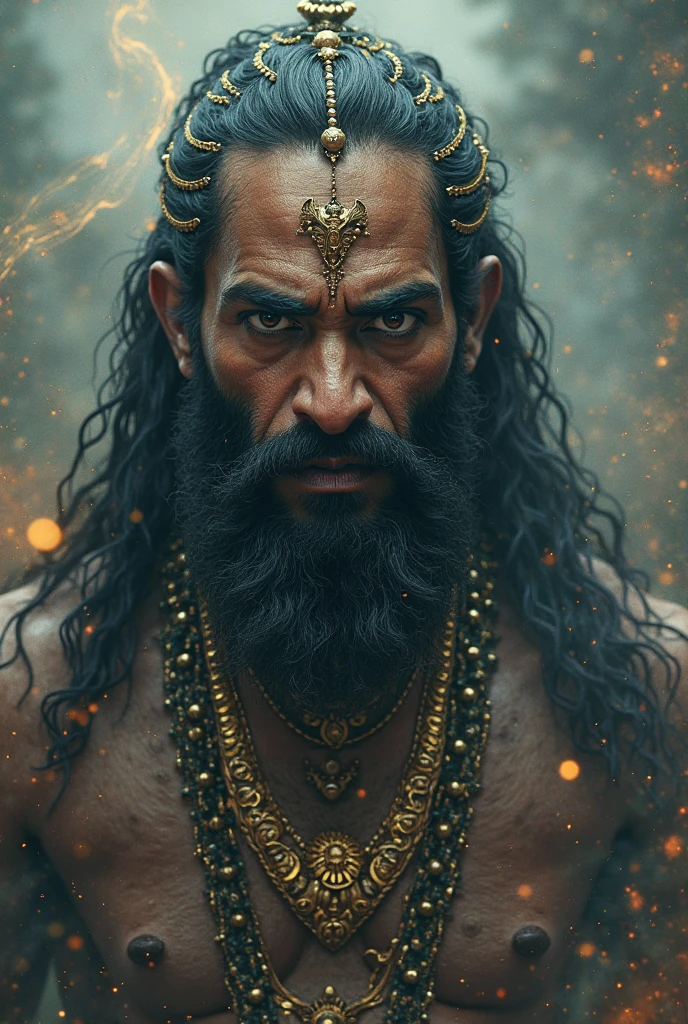 Lord Hanuman. Background blur