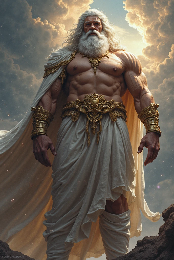 Zeus but make him more handsome and younger