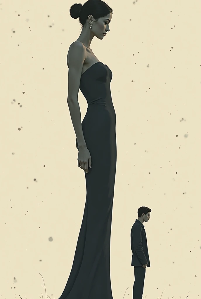 Short men, Tall beauty