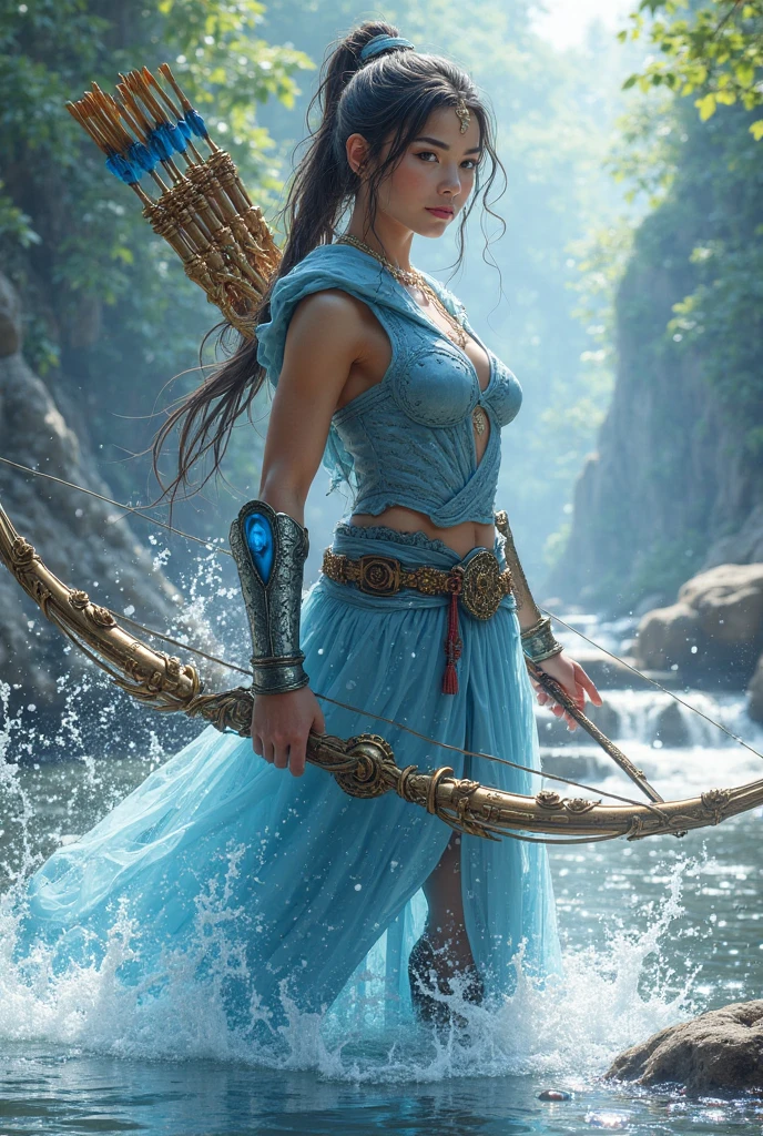 The Lady of the Lake, the fairy Cara Jocelyn Delevingne partially sank, Arms outstretched (((holding the Excaliber sword horizontally))), water, dripping from clothes, Flowing gossamer clothing, fascinating,Artstation,Smooth, sharp-focus,Artists: Ross Tran and Greg Rutkowski, Alphonse Mucha and Buck Karol, (Digital Painting:1.16), soft-lighting, cgsociety,Artstation,(__hyper realisitc:1.3),(__photo realism:1.3),(land art:1.3),(CMYK colors:0.5),naturalism,land art,regionalism,winner of the shutterstock competition,trending on unsplash,Presented on Flickr