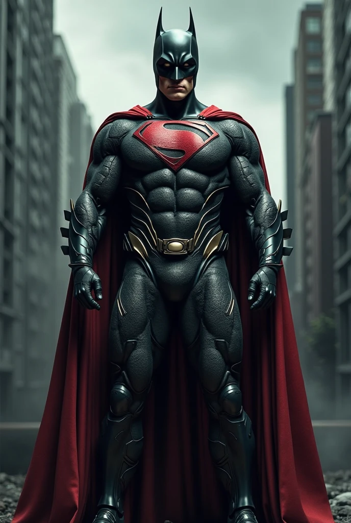 Superman dressed as Batiman - SeaArt AI