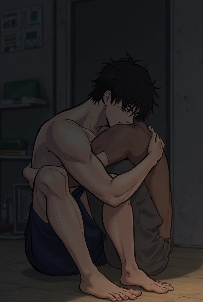 ((( is cryingMale child))((From Side,))Children and adults、Two men、all-fours、is crying、from the rear、worried and stunned、((buttock))、(bed sheet)Teary-eyed、、Anxious look、A sexy、Trance、Short hair、Forehead、dishevled hair、base of ear、Thigh、Opening Mouth、lean body、skinny body、Soft belly、のMale child、((cum shots)), Male child,{{{{{Shota}}}}}, A man grabs his waist、おbuttockに、doggy style side view,