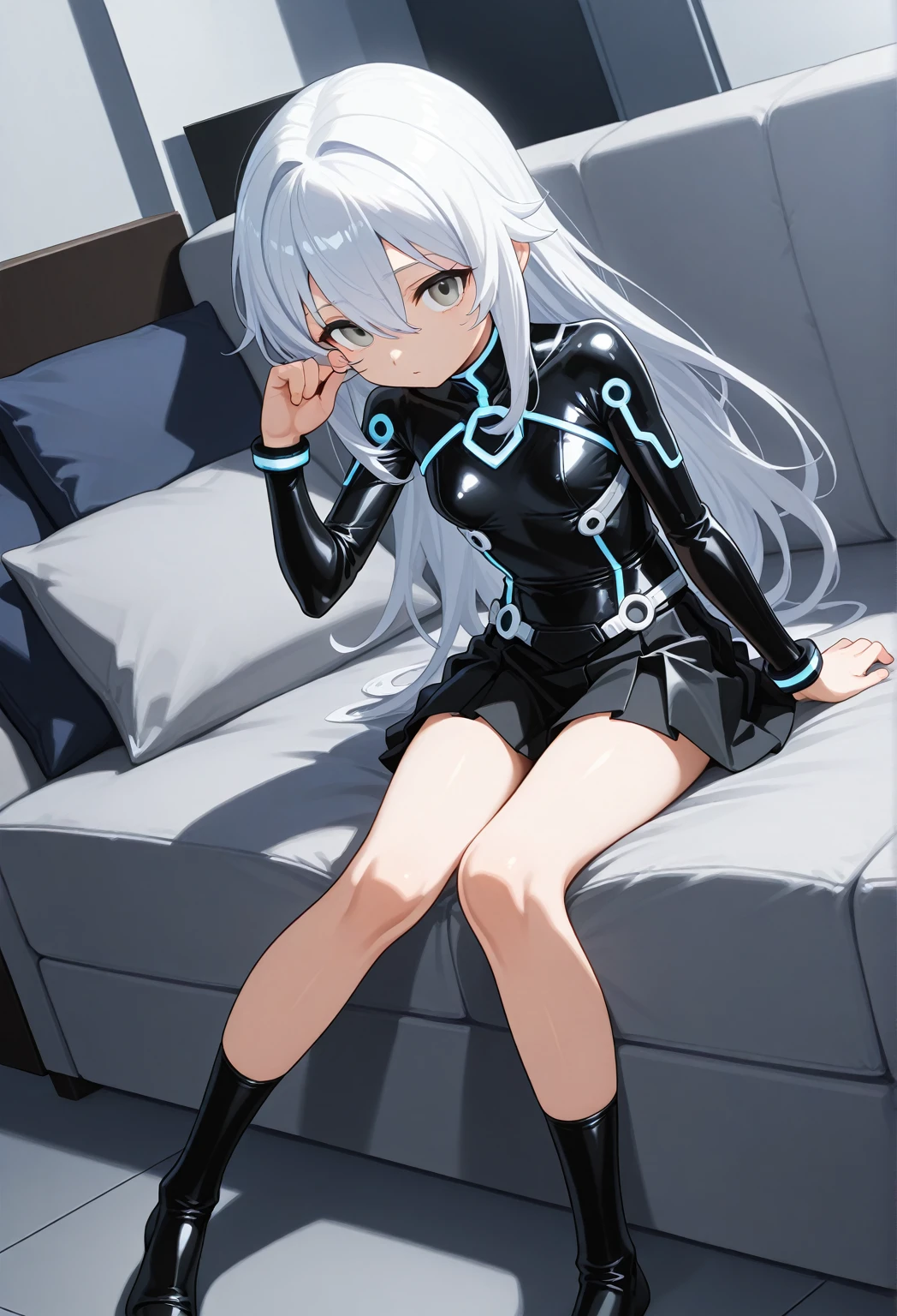 masterpiece, best quality, extremely detailed, (illustration, official art:1.1), 1 girl ,(((( light blue long hair)))), light blue hair, ,10 years old, long hair ((blush)) , cute face, big eyes, masterpiece, best quality,(((((a very delicate and beautiful girl))))),Amazing,beautiful detailed eyes,blunt bangs((((little delicate girl)))),tareme(true beautiful:1.2), young girl、masterpiece, best quality, extremely detailed,watercolor ,kawaii,,1 girl,,blush,smile,
black nurse, 1girl, solo, black nurse cap, black wear, ((black legwear, zettai ryouiki)), black elbow gloves, , sit, ((surgery room)), sharp outline, short sleeves, best quality, masterpiece, 8k wallpapers, elaborate features, (1 person, solo:1.4)perfect cartoon illustration,(1 person, solo:1.4),perfect cartoon illustration,(1 person, solo:1.4) (realistic textures:0.8), high res, cute, (vivid colors, dynamic lighting:1.0), (high contrast:0.8),