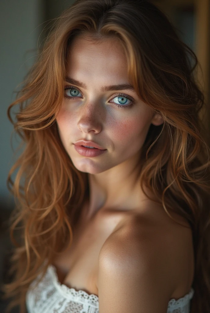 (best quality,4k,highres),ultra-detailed,(realistic:1.37),(HDR:1.1),(UHD:1.1),professional,vivid colors,bokeh,portraits,iphone 14 pro camera,selfie,pretty young woman, extremely Beautiful ukrainian girl,open pushing big breasts,wave hair,[beautiful detailed eyes],[beautiful detailed lips],longeyelashes