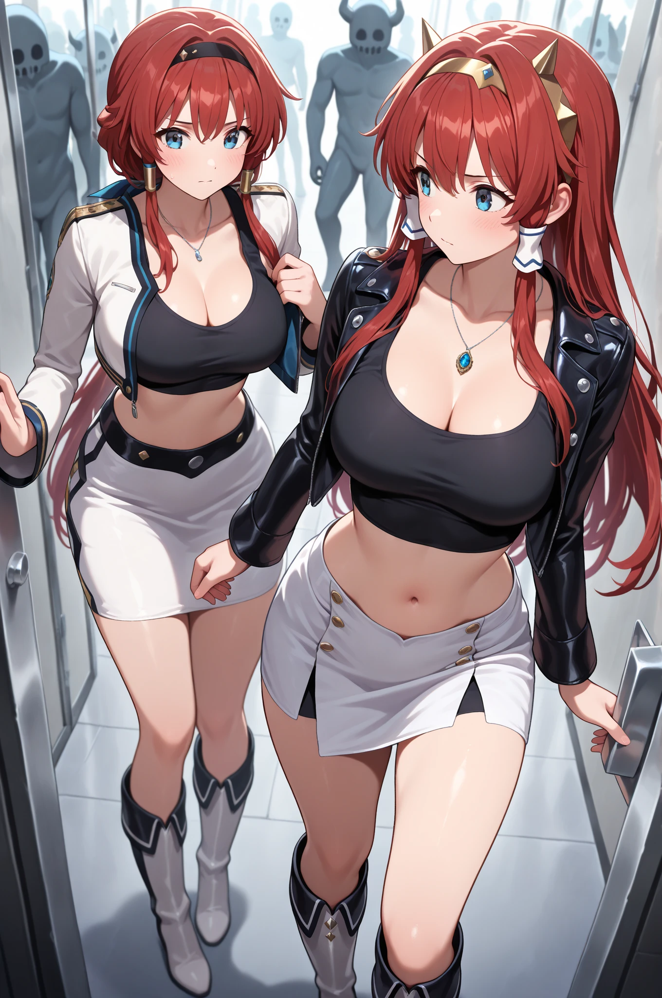 (Private 4K)、(High resolution:1.2)、(High freshness:1.2)、、(Whole Body Ezbian:1.2)、(Two Women:1.6)、((Women with exaggerated large physiques))、(Super big breasts fully opened:1.8)、abnormally developed muscles,,Barefoot woman, , Big arms、(Huge muscles:1.4)、(Dynamic pose:1.2)、(A woman who fights with all her might:1.8)、(school uniform:1.6)、(on the train:1.6)