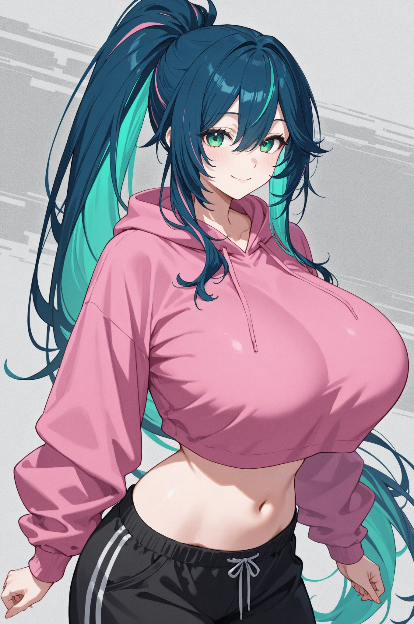 Beautiful girl, beautiful face, paint, colorful, shirt, jacket, big breasts,