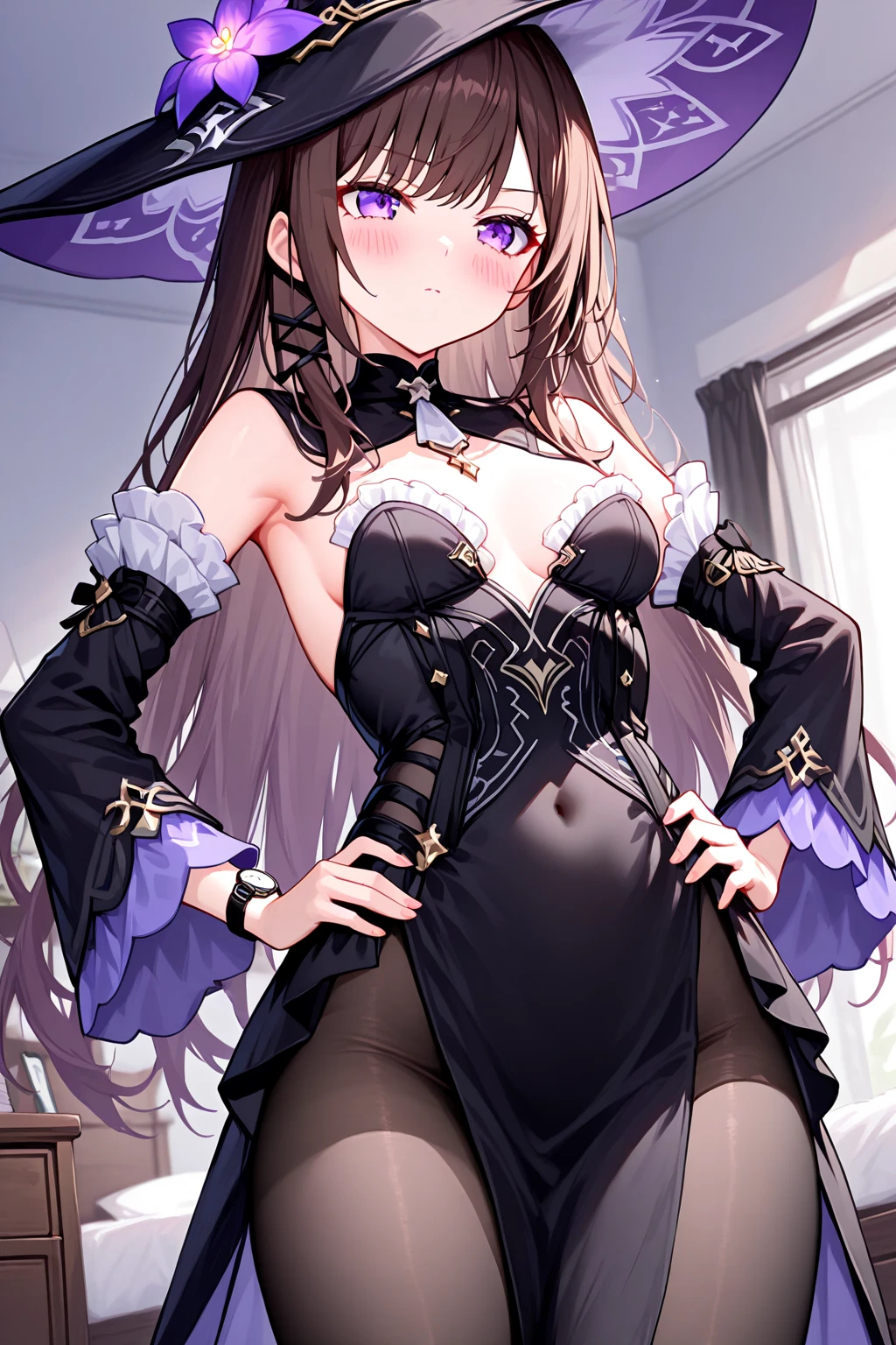 1 girl, bob, center part, forehead, brown hair, piercing, brown eyes, model posing, dynamic angle,
BREAK (masterpiece), (high resolution 8K), cinematic lighting, professional lighting, detailed eyes and face, detailed body,
BREAK (corset top:1.3),(garter belt:1.3),(garter straps:1.3),choker,thighs,cameltoe,(bare nipples:1.3)