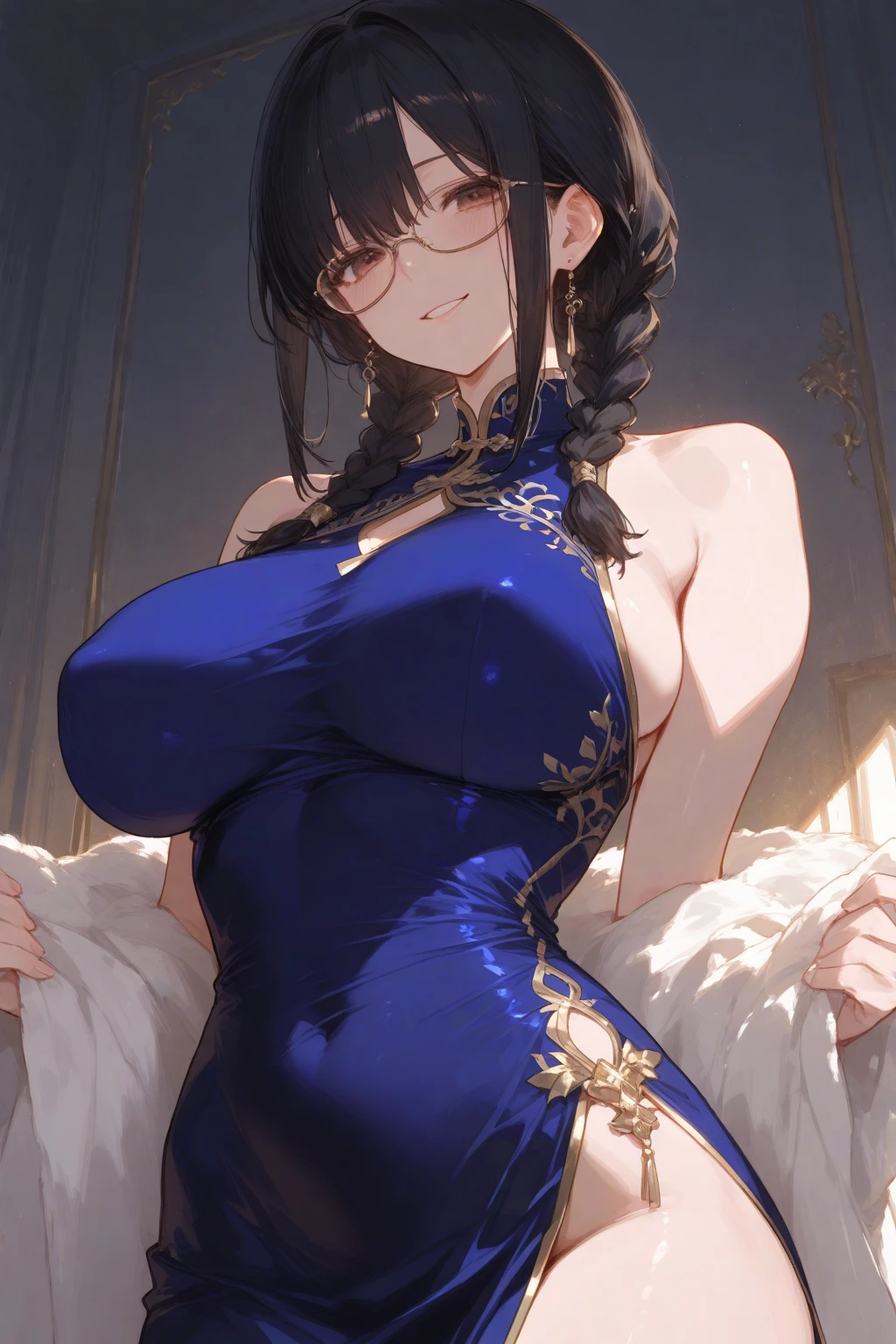 {{masterpiece, Highest quality, Highly detailed CG, unity 8k wallpaper, Cinema Lighting}}, Traditional Chinese Ink Painting, One girl, 1 Baby, Young woman holding baby, whole body, ancient architecture, blue sky, sunny day, wooden building, Famous protagonists, smile, Big eyes, Beautiful attention to detail, (Big Breasts, Cleavage), Round ass, Looking at the audience, Long eyelashes,