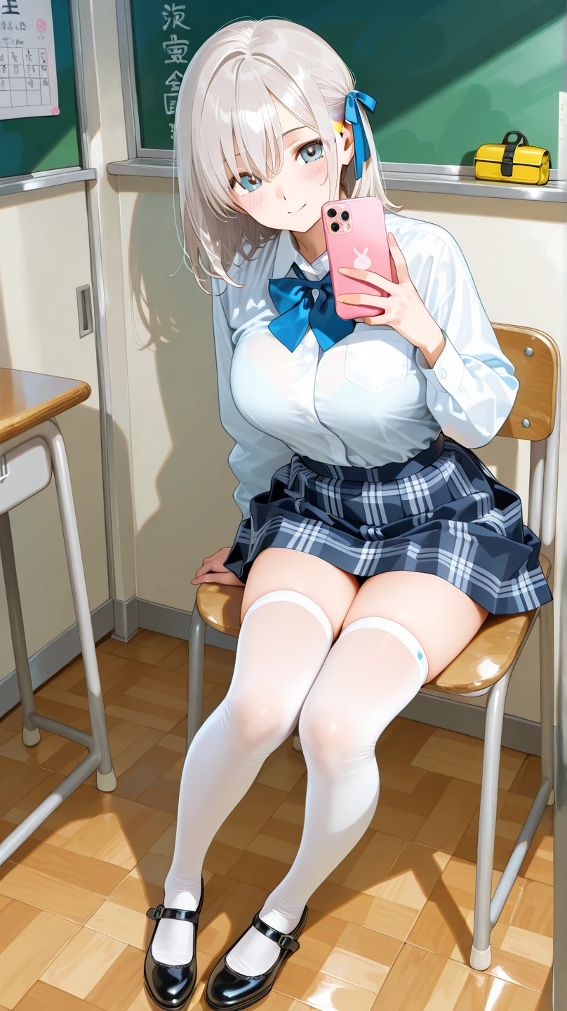 crotchAngle,head out of frame,lower body,have to pee,covering crotch,(((hand between legs))),knees together feet apart,
have to pee,covering crotch,knees together feet apart,(((crotchAngle,head out of frame,lower body,hands between legs,close-up,crotch aparts, crotch focus))),,(((Liz Hellesta))),gameroomconcept,PC Desk,((Gaming Chair)),Pay,Game Controller,keyboard,((Looking at the smartphone in his hand)),vtuber,Game Now Streaming,((White Delivery Room)),(Liz HellestaHair)，((Dressed seriously)),(((Do not expose breasts))),masterpiece, Highest quality, beautiful,(1 female), Liz Hell,cameltoe,(Straight gray straight hair,((bangs)),((Beautiful Japanese girl face)),Thin face,((Thin cheeks)),Beautiful female face,Precise depiction,Excellent costume design, charm, (Small breasts), Slender upper body,(8k Full Body RAW Photo), (Highly detailed skin: 1.2), ((Oily skin)),smile, Highly detailed face, ((Grey Hair)),fine grain, ((Sweaty body)), (((Oily skin))),Inside the room,1 Girl,Open your mouth,(((Open your eyes))),(((View your viewers))),(((Open your eyes))),(((Open your eyes))),(Large pelvis),(Wide Hips),(((Very muscular and thick thighs Veins,))),(((Abnormally thick thighs))),Thigh gap,(((Shiny thighs))).(((Narrow waist))),(((Very thin waist)))，(Realistic:1.0),Front view,1girl,lh1, (((White panties))),(((cameltoe))),Hair Ornament Net、Long Hair、Long sleeve、Pleated skirt、((Blue thigh-high socks in silk fabric))、((手链))、Blue pleated mini skirt、((White jacket, cotton material))、(tight white shirt)、Blue Skirt、(Metallic black thigh straps),(((Front view))),View your viewers,Focused on PC gaming,((Open your mouth)),Showing teeth,Constricted eyes，(((blush,shame))),((Puzzled expression)),Panties are wet,