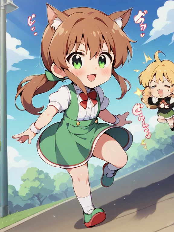 top quality, best quality, highres, masterpiece, super high resolution, detailed background, forest(super cute 1girl, bear, pair)singing, dancing, waltz, absurdres(highly detailed beautiful face and eyes)perfect anatomy, good lighting, cinematic shadow(kemono, furry anthro)assorted expressions, assorted poses, assorted angles, full body, upper shot, dynamic angle(girls comic-like panel layouts, speech balloon, English text, Hand-drawn sound effects stickers used in girls comic)sosaku hanga, manga page, doujin, ddlc, anime, manga panel, zerochan,