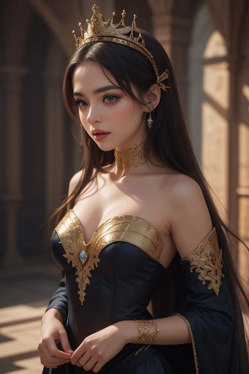 (RAW photo, best quality), (realistic, photo-realistic:1.3),best quality,highly detailed,masterpiece,ultra-detailed,illustration,1girl,upper_body,dynamic angle,world masterpiece theater,messy_long_hair,best quality,extremely detailed CG unity 8k wallpaper,ink,Amazing,cinematic lighting,lens_flare,,dunhuang_style