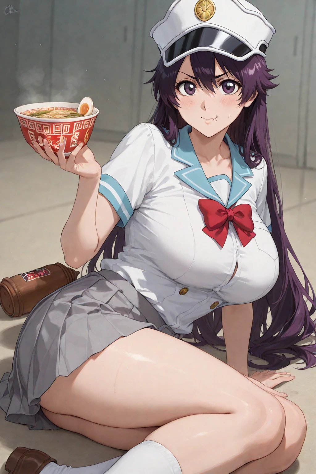 Super sized fatfat huge huge belly Fat obese   gluttony high school girl 