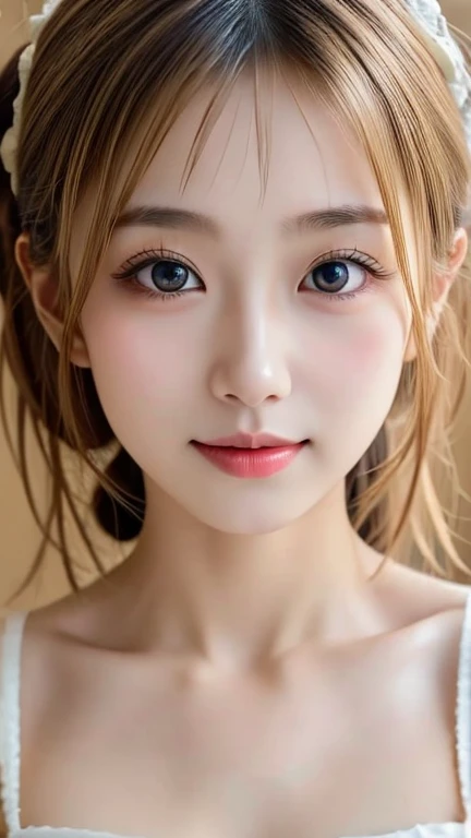 (masterpiece),(highest quality:1.1),(Very detailed), In detail, (Intense close-up:1.1), slim,(Very delicate and beautiful face), (Embarrassing:1.2), 16 years old、Japanese women、very cute,  Dresseedium breast, The corners of the mouth are slightly raised, nsfw