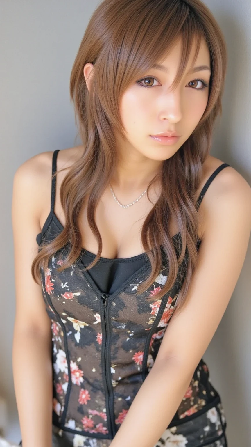 ((nsfw:1.3)、(blush、Look to the side、Embarrassed look:1.26)、Raw photo、(((Ultimate beauty full body shot)))、((Glowing Skin))、1 girl、 (((Super sexy and super cute Japanese dark skinned gal)))、Big Breasts、young、Young face、Bright expression、Detailed face、((Dreadlocks))、Floor view、(((Black sexy bra and panties))))、( ((On the bed))))、Counterpoint Shot、((Super detailed))、(Perfectly detailed face)、(Fine hand)、(Finger details)、(Good human structure)、A realistic masterpiece、最high quality、Super fine、Film Light、Intricate details、High resolution、Extremely detailed))、Detailed Background、8 KUHD、Digital single-lens reflex camera、Soft Light、high quality、Film Grain、Fujifilm XT3、Shallow depth of field、Natural soft light、Gods、Bedroom、 (((Super sexy and super cute Japanese dark skinned gal)))、(((Dreadlocks)))、