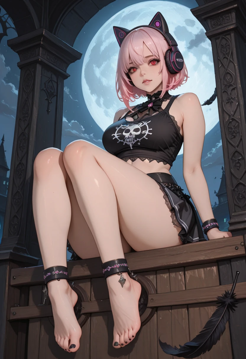 arafed girl with purple hair sitting on a black chair, realistic anime 3 d style, 3 d anime realistic, realistic artstyle, hyper realistic anime, anime style. 8k, photorealistic anime girl render, anime styled 3d, realistic anime artstyle, hyper-realistic cyberpunk style, anime realism style, Dreamy Cyberpunk Girl,(Seventh Hell:1.8) (Ecological library:1), ((Raw, Analog style)), light, Atmospheric Lights, Divine Light, Extremely detailed, bloom, Theatrical atmosphere, Center, rule oF thirds, F/1.4, 6 mm, High Angle Shot,