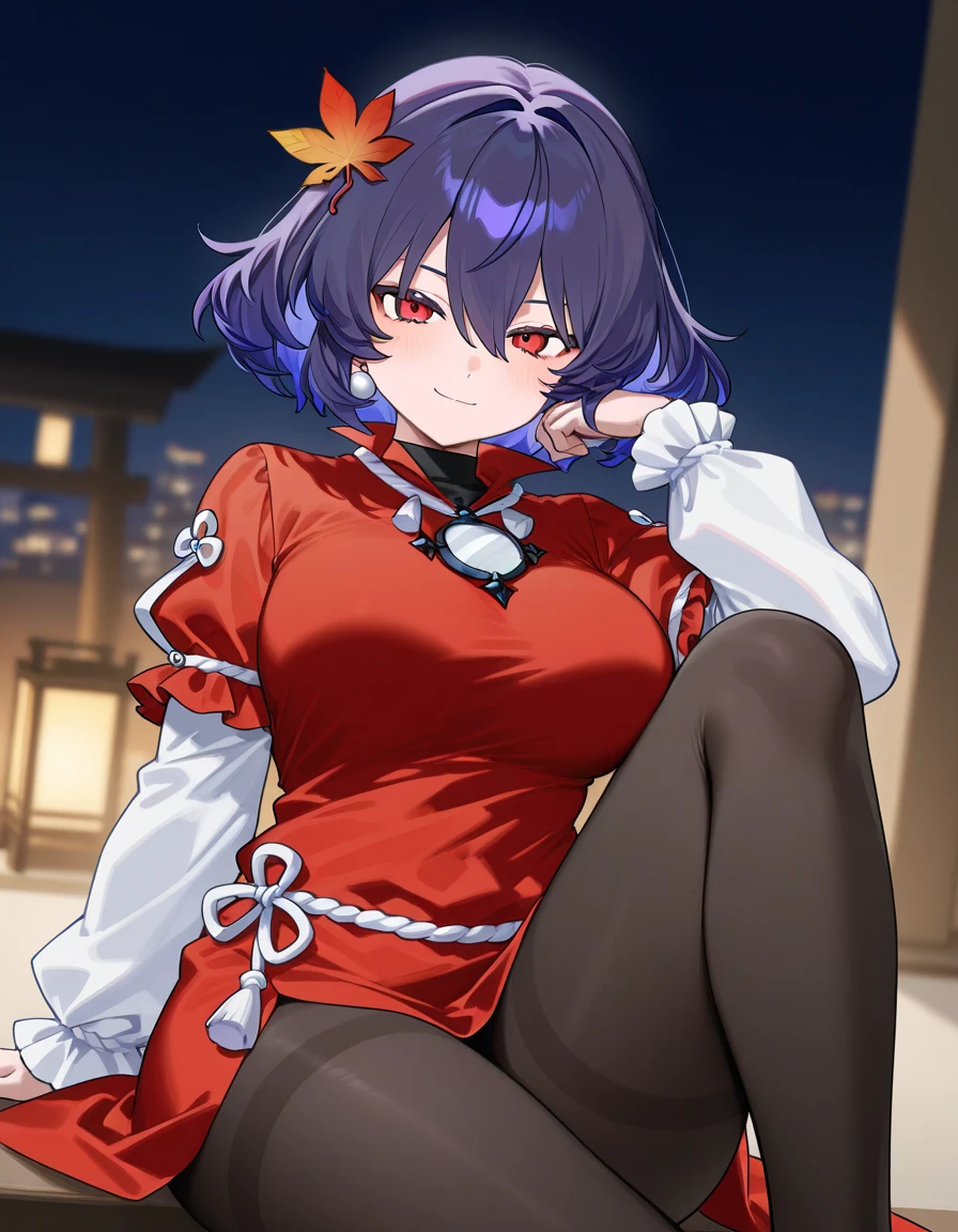   Ai Yasaka　black tights