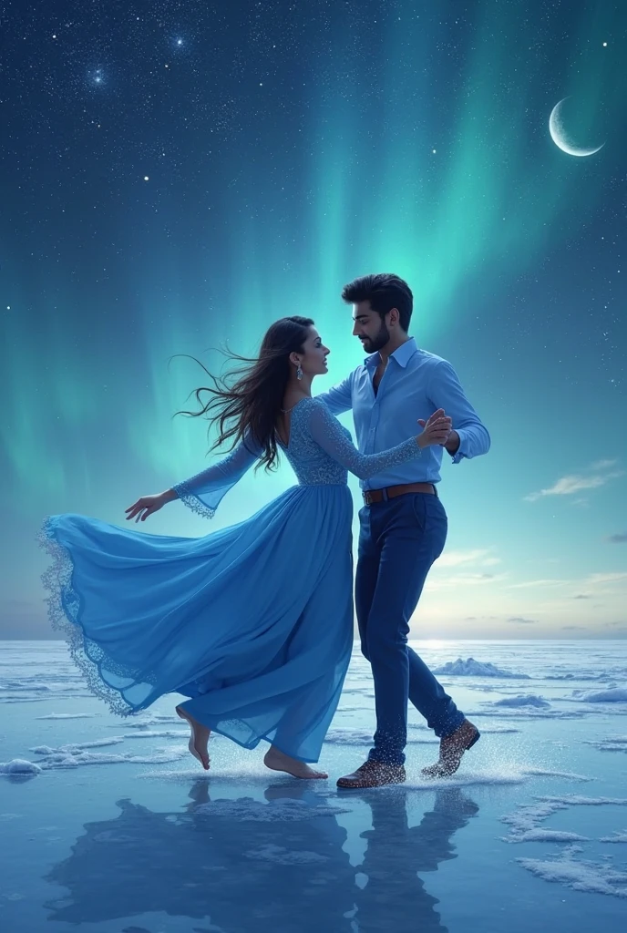 Sharukh and Deepika Padukone Play on the moon
