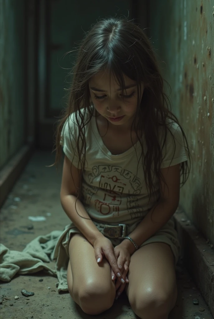 Fille de 9 ans enlevée et menottée.