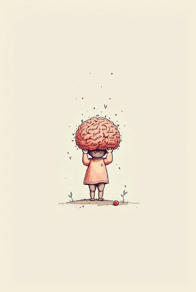 "youtube round logo featuring a cute and animated brain with a smiling expression, rendered in hyper-realistic detail."