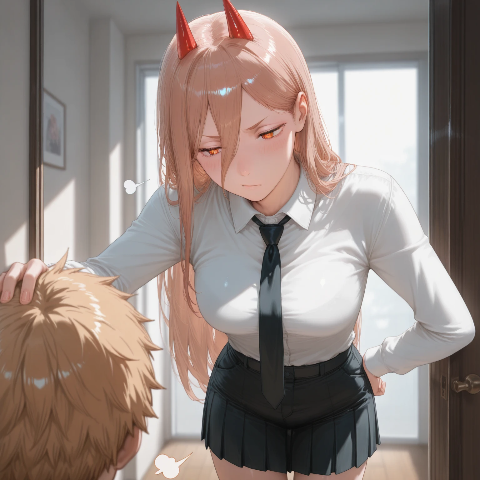 score_4, score_5, score_6, score_9, score_8_up, score_7_up, source_anime, BREAK, 2girls, lesbian, ass, kissing BREAK power \(chainsaw man\), chainsaw man, demon horns, collared shirt, white shirt, 1girl, dog, sex, vaginal sex, knotting, animal on human, dog sex, dog on gir, knotting sex, dog, on all fours, mounting, mounting sex, outdoors, public park, selfie, 2 dogs, spitroast, fellatio, selfie view, ((selfie)) 
