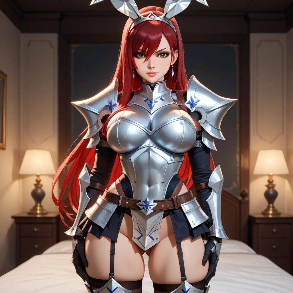 There was a woman in costume standing next to a horse, Biomechanical OPPAI, tranding on pxiv, glossy white armor, render of april, Attractive cat girl, perfect cyborg female, bikini armor female knight, new character, holy cyborg necromancer girl, in monster hunter armor, White Cat Girl, Sakura Kinomoto