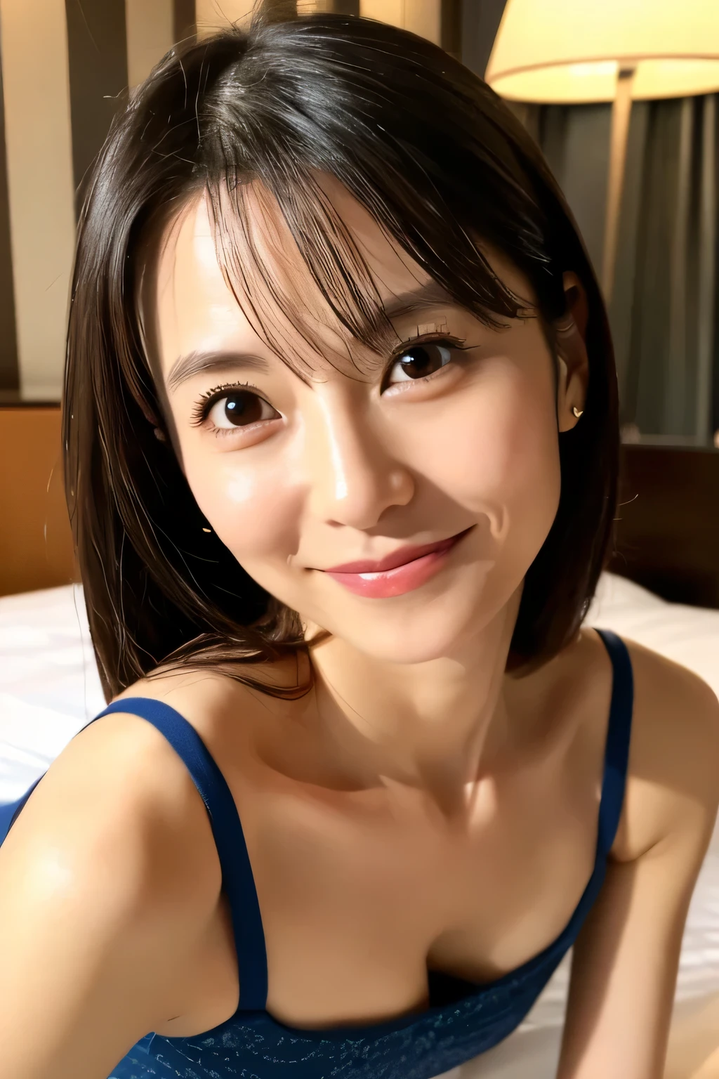 Masterpiece, ((A professional gravure photograph)), ((highest quality)), ((One Girl,alone))), Clear contours, Skinny Japanese woman, 30 years old, beautiful face, (((Beautiful Eyes)), small breasts, very thin waist, lifting buttocks, ((Anatomically correct body)), focus on the eyes, {long|short} Hair, Albedo and Specular Maps, Accurate simulation of lightweight material interactions, Body-fitting costumes, detailed face, detailed eyes, photo from the front