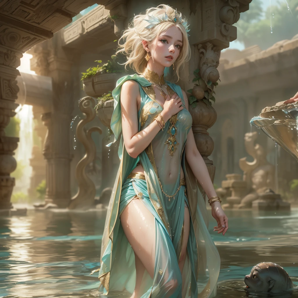 Ruf's Keywords:
Longevity and immortality
Beautiful figure
Superior abilities
Harmony with nature
Noble culture
Ancient races
Fantasy works
roleplaying game
Beauty and elegance
Magical talent femele a beauty girl Mystical Fictional creatures chimera Ancient see-through robes all-fours Buttock emphasis Sitting with a beautiful back