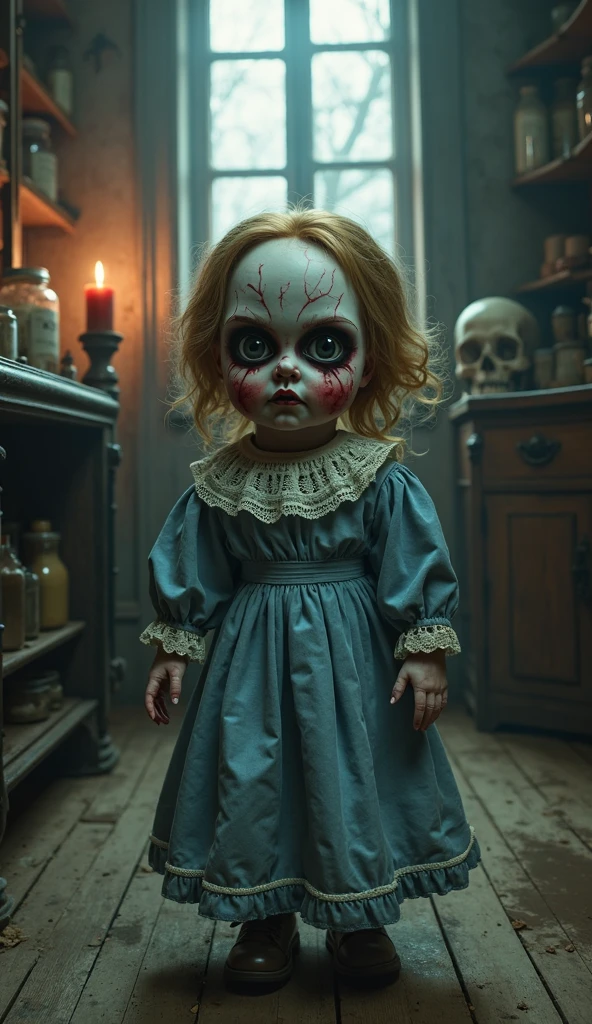 Annabelle from the movie "The Conjuring".