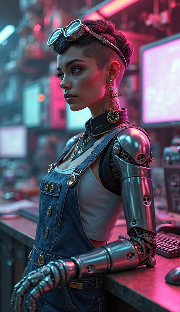 ((Best quality)), ((masterpiece)), (highly detailed:1.3), 3D, beautiful, (cyberpunk:1.6), in space, nebula, (holding_weapon:1.3), laser, (1Female mecha:1.3), sexy body, facing the audience, Glowing eyes, full body, (flying, swooping down, dynamic, motion blur: 1.4), (huge mech wings: 1.6), looking up, glowing_eyes, mecha, panorama, background is earth, nebula, space, particles, Reality, HDR (High Dynamic Range), Ray Tracing, NVIDIA RTX, Super Resolution, Unreal 5, Subsurface Scattering, PBR Textures, Post Processing, Anisotropic Filtering, Depth of Field, Maximum Clarity and Clarity, Multilayer Textures, Albedo and Specular maps, Surface shading, accurate simulation of light-material interaction, perfect proportions, Octane Render, two-tone lighting, large aperture, low ISO, white balance, rule of thirds, 8K RAW, efficient sub-pixel, sub-pixel volume product,  (best quality),(Japanese:0.5),(korean:0.8), (Liu Yi Fei:1.5) long hair, (big breast:1.2),(underboob:1.5), (white transparent lace mini skirt:1.5)