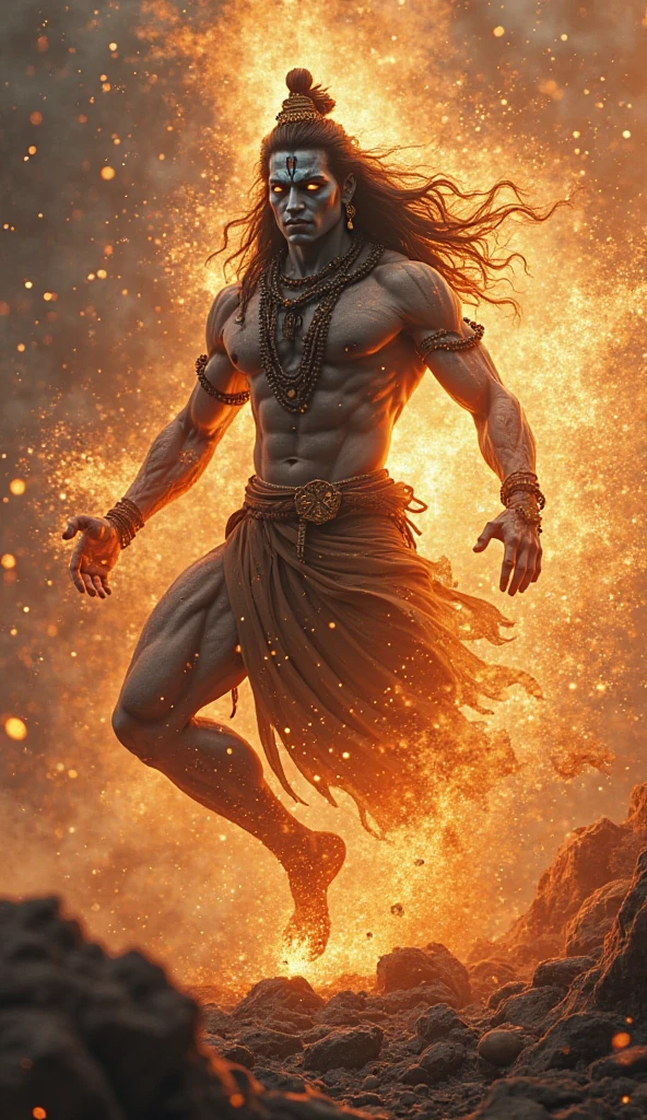 A man with four elemental powers
