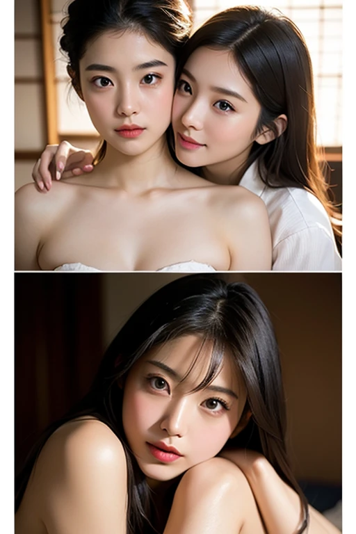 ((Highest quality)), ((masterpiece)), (detailed),((in the office/workplace)),((One girl)), ((nude)),15 years old,((flat chest:1.4)), (stare at viewer with stern eyes:1.5),(bitting own lip:1.1),(angry:0.9),nose blush,(shamefull:1.2), surprised, Beautiful Korean Women, Beautiful young Korean woman, Young and adorable Korean face, Gorgeous Young Korean Woman, Korean Girls, Girl cute beautiful face, Portraits of Korean female idols, Young and pretty Asian face, Cute natural anime face,Asian pretty face,((business suit)),((glistening eyes)),((glistening eyes )),((large eyes)),(( pretty eyes)) ,(detailed),Perfect Face,((One girl)), ((clear eyes)),((show nipples)),((beautiful skin)), don't wear anything,(earrings),((tie)),((nipple)),
