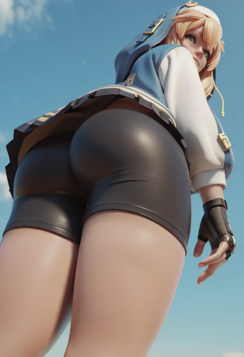 a guy touching the brown skinnes girl ass in bikini